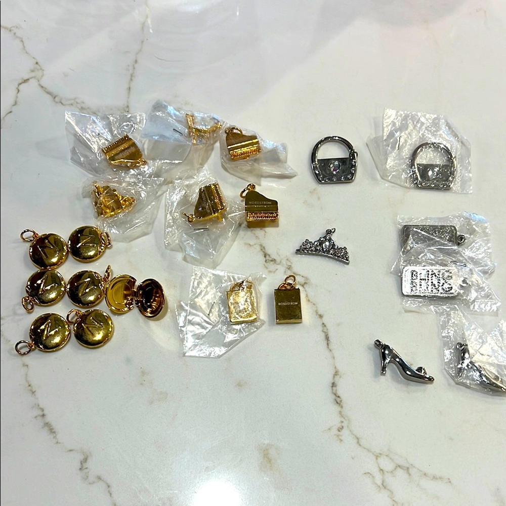 Nordstrom Gold and Silver Charms